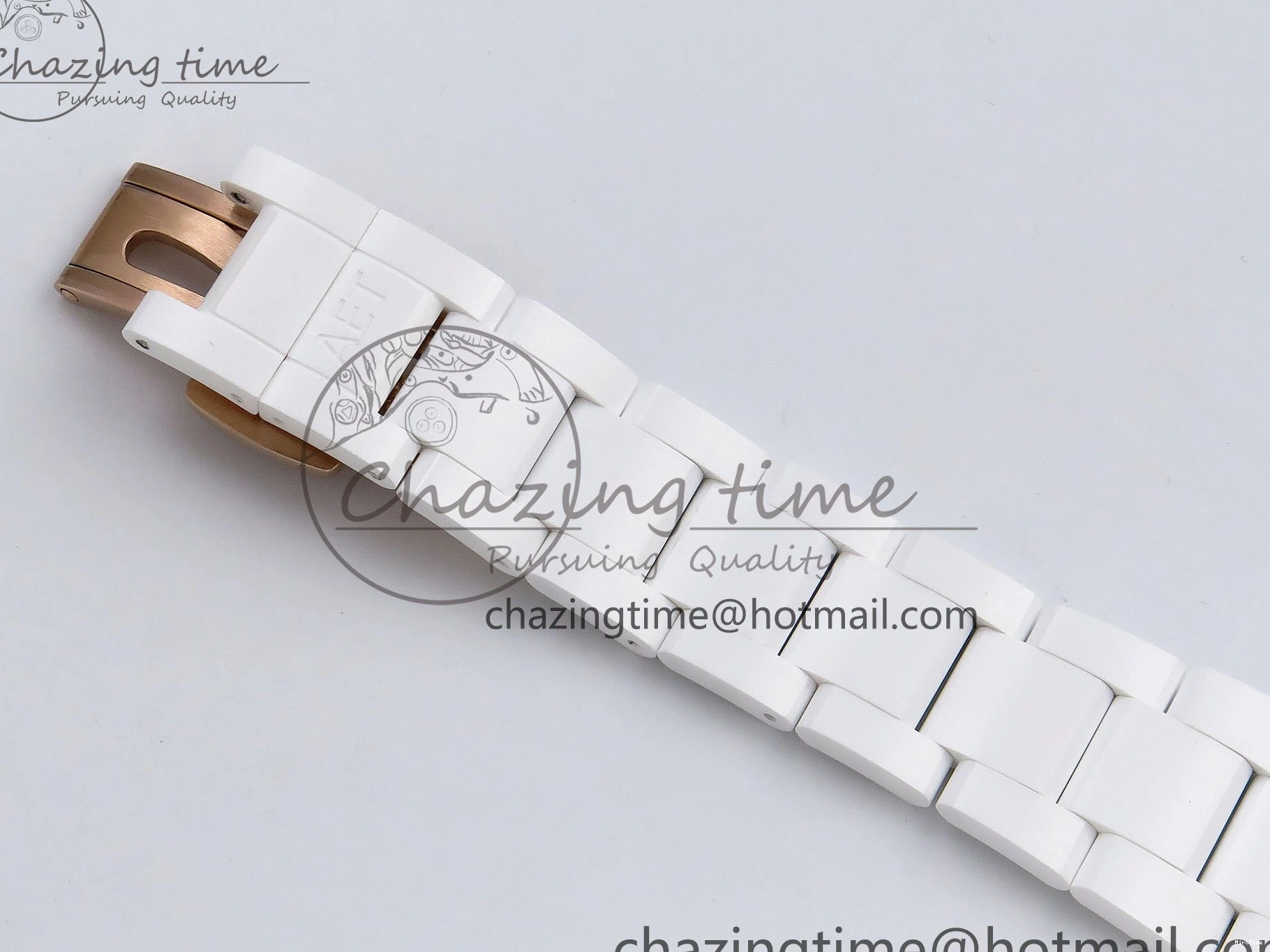 MiroTime 1231 TopPick Daytona AET White Solid Ceramic Case and Bracelet Pink Dial ZF 1:1 Best Edition SH 1650